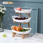 Fruteira de mesa moderna 2 e 3 Andares