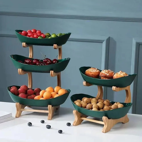 Fruteira de mesa moderna 2 e 3 Andares