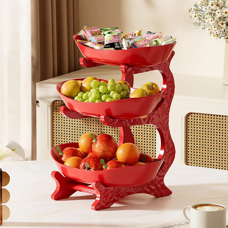 Fruteira de mesa moderna 2 e 3 Andares